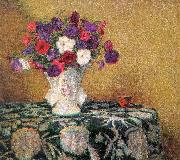 Wilson Irvine Still Life with Petunias Sweden oil painting reproduction